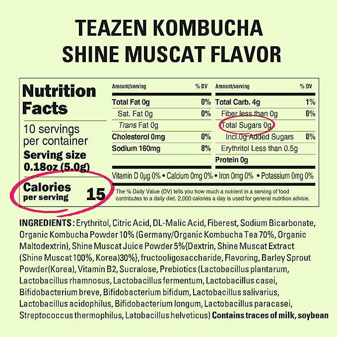 Kombucha Shine Muscat