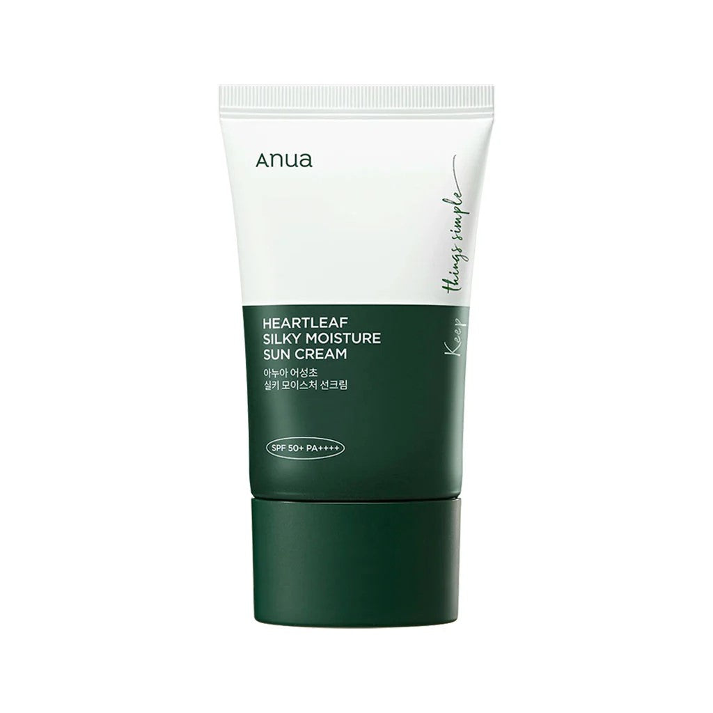 ANUA HEARLEAF SILKY MOISTURE SUNCREAM 50ml