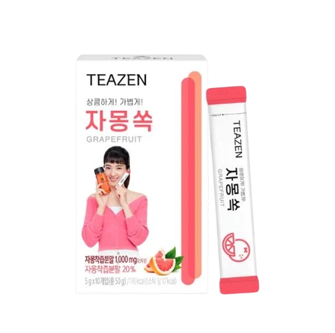 [Teazen] Pink Grapefruit Hibiscus and Green Tea/ Expiry Date Jul-2024