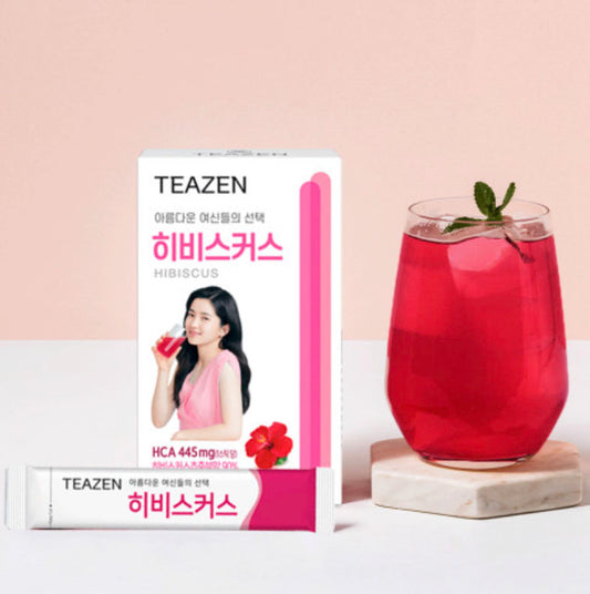 TEAZEN Hibiscus Water Mix 1.8g X 10ST