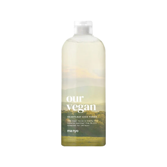 [ma:nyo factory] OUR VEGAN HEARTLEAF CICA TONER 400ml