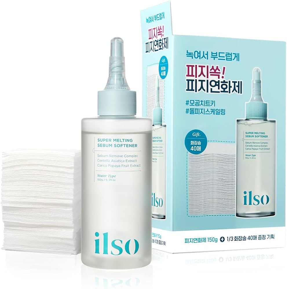 ILSO SUPER MELTING SEBUM SOFTENER(COTTON PAD40pcs) SET