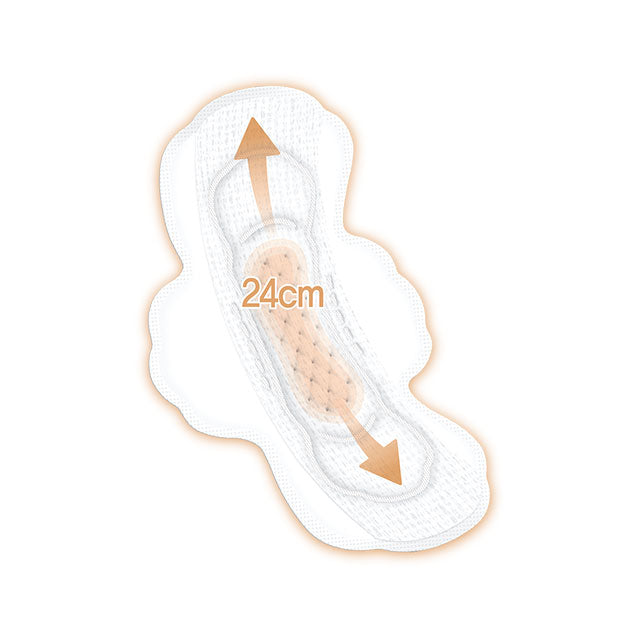 [AMWAY] Natural Cotton Cover Sanitary Napkins Medium 36 pads (24cm)