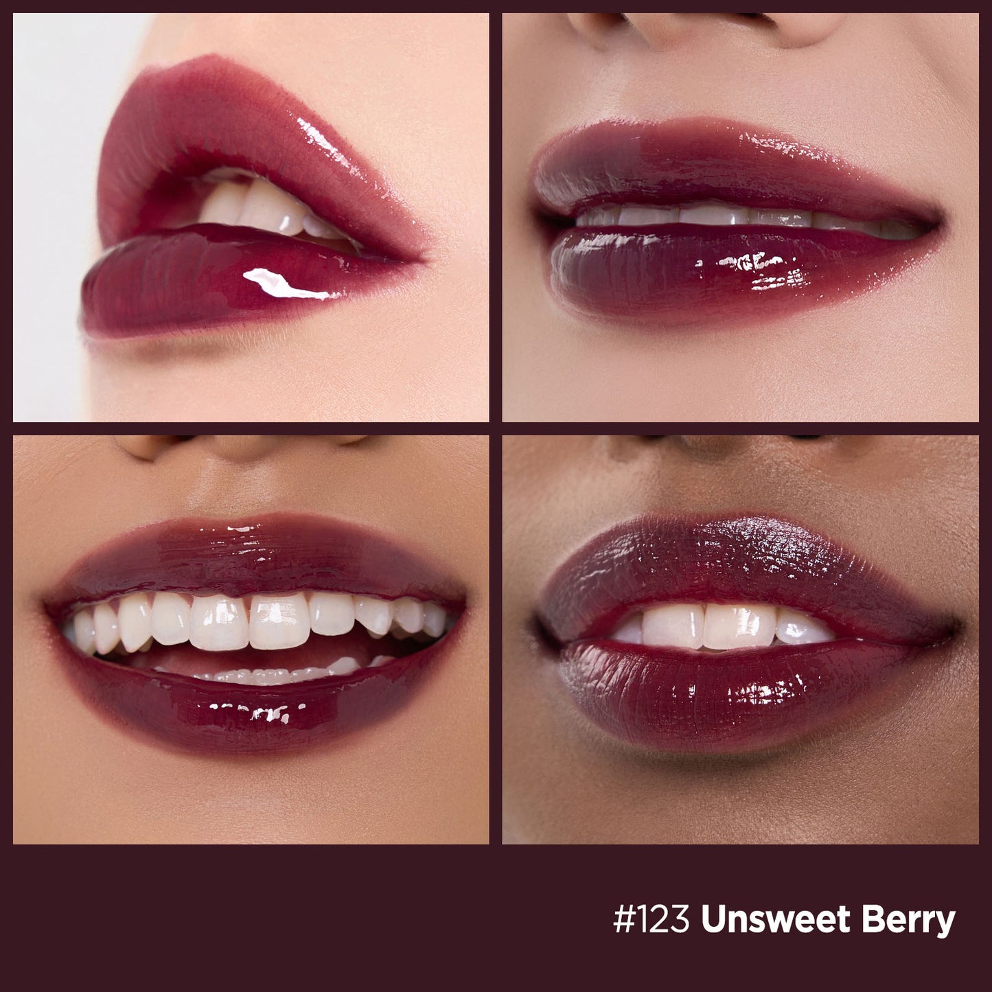 Fruity Glam Tint #123 Unsweet Berry