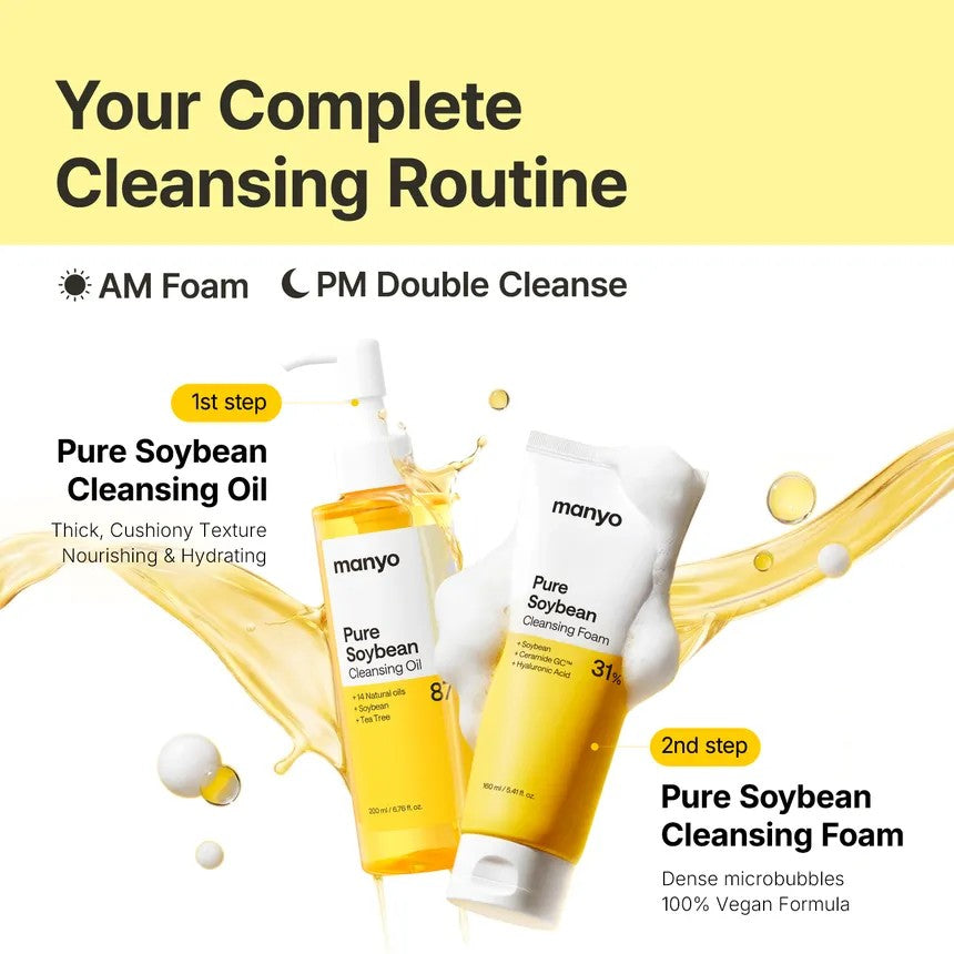Manyo Pure Soybean Cleansing Foam 160ml
