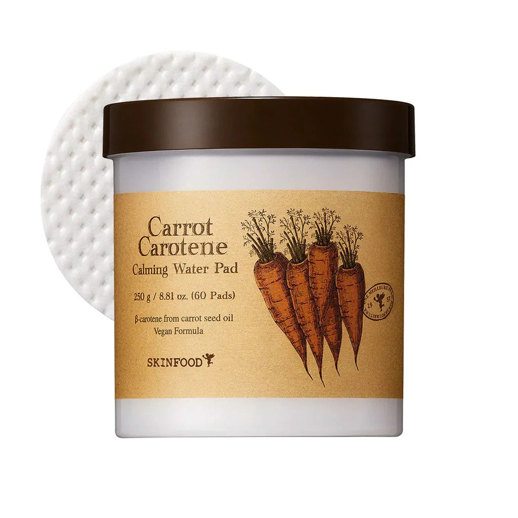 SKINFOOD Carrot Carotene Calming Water Pad (60pads)
