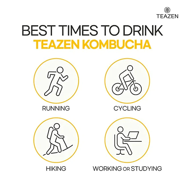 [Teazen] Kombucha Lemon Flavour - Expiry Nov/2024