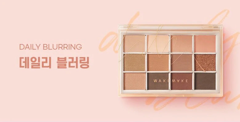 [WAKEMAKE] Soft Blurring Eye Palette