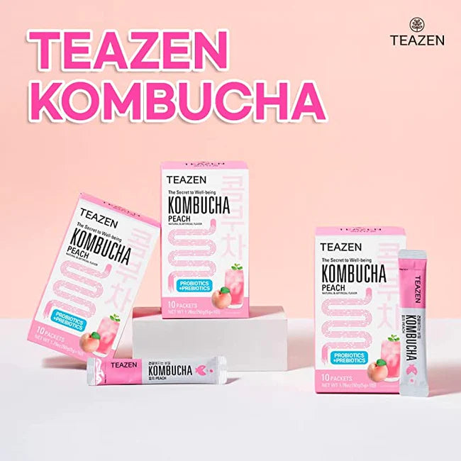 [Teazen] Kombucha Peach Flavour