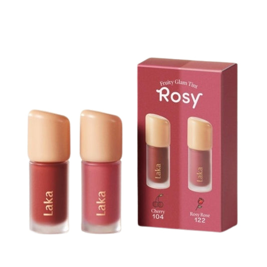 Laka Fruity Glam Tint Mini Duo #Rosy Edition