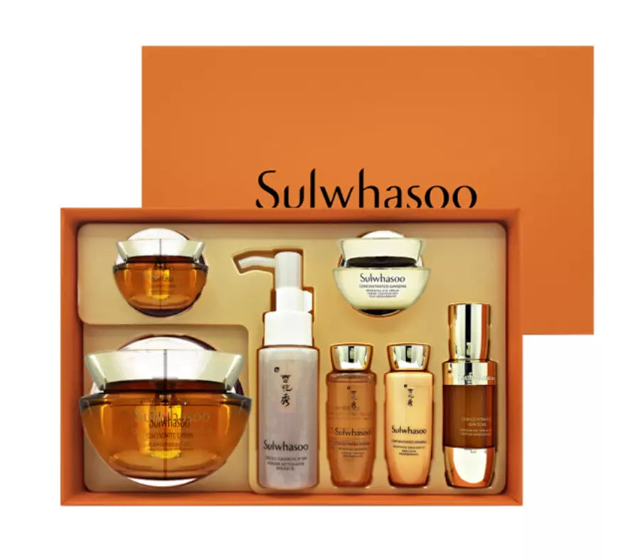 Sulwhasoo 雪花秀浓缩人参焕颜面霜 EX 经典套装