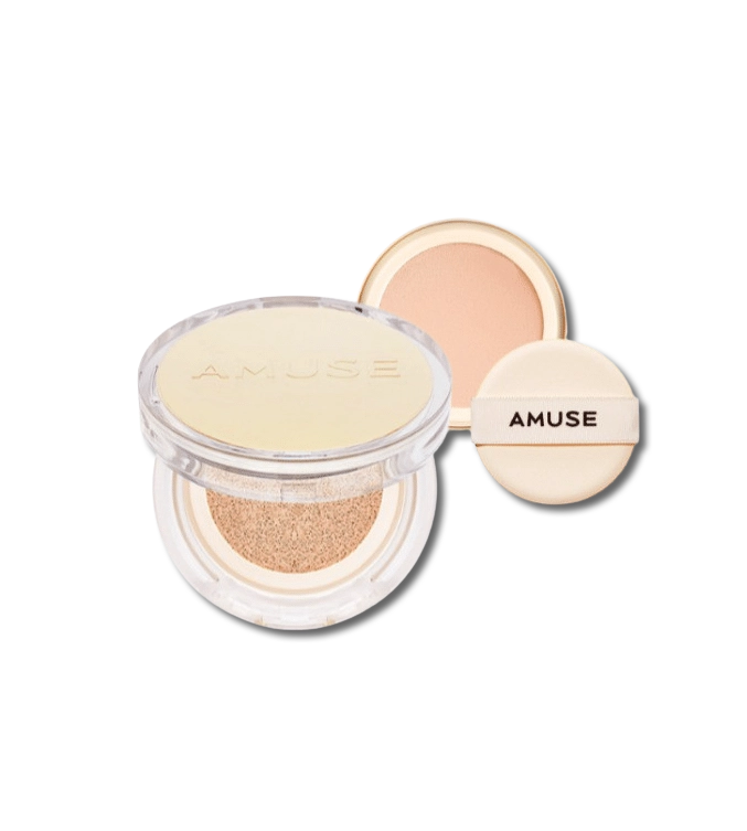 alabuu skincare face makeup Amuse Dew Jelly Vegan Cushion