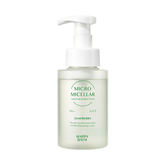 alabuu-skincare-cleanser-Happy Bath Micromicella Soapberry Moisture Bubble Foam 300ml