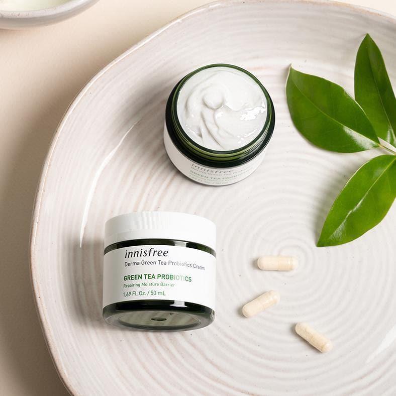 [innisfree] Derma Green Tea Probiotics Cream 50mL