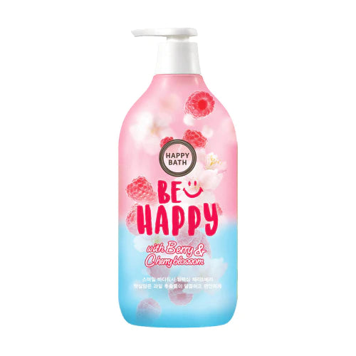 Happy Bath Smile Body Wash Relaxing Cherry & Berry 900