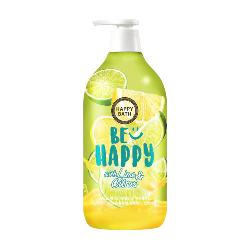Happy Bath Smile Body Wash Wellness Citron & Lime 900