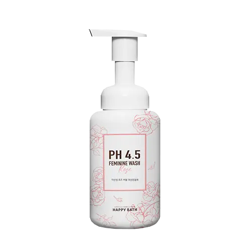 alabuu hair/body/oral body cleanser Happy Bath PH4.5 Subacidic Rose Bubble Feminine Cleanser 250g