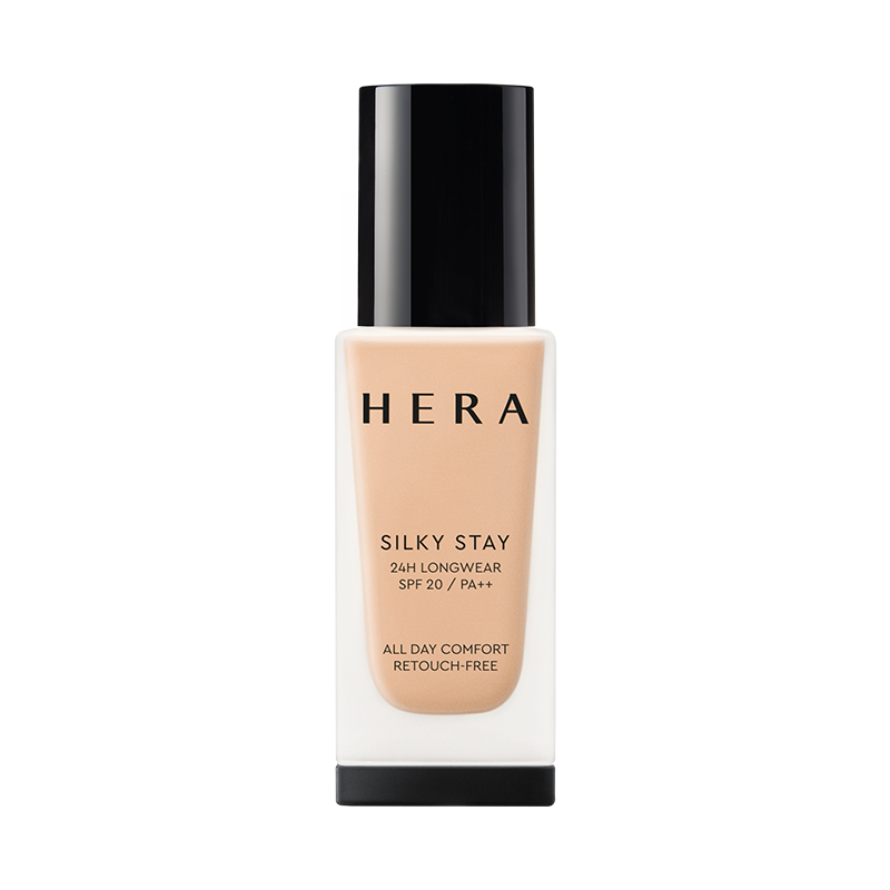 alabuu makeup face makeup Hera Silky Stay 24H Longwear SPF 20 PA 2 colors b1