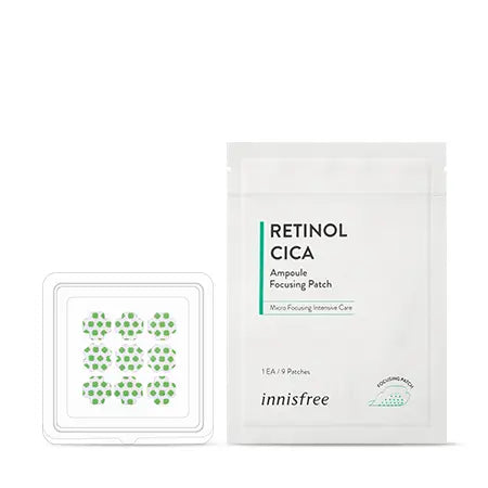 alabuu skincare Innisfree Retinol Cica Ampoule Patch