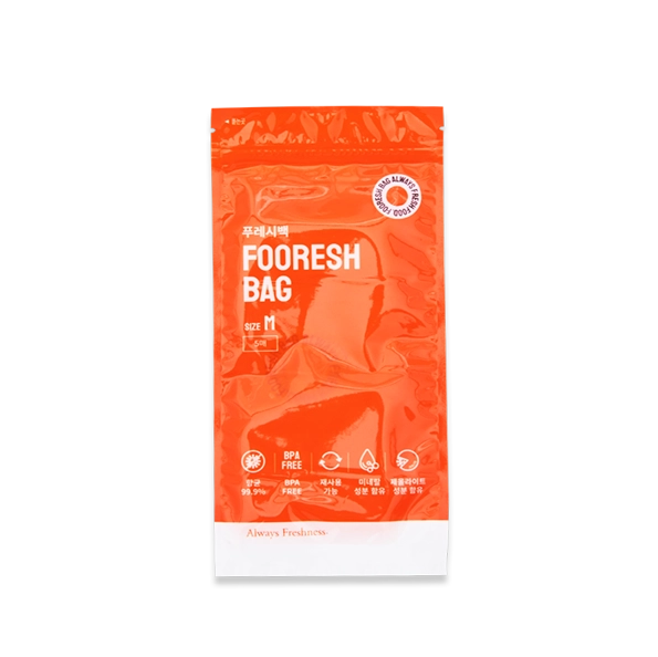 Fooresh Kealabuu household Fresh Reuseable Food Bags 4L / 5 bags(M)