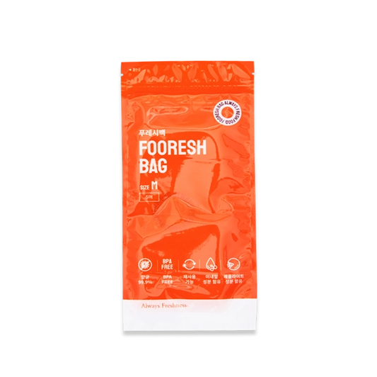 Fooresh Kealabuu household Fresh Reuseable Food Bags 4L / 5 bags(M)
