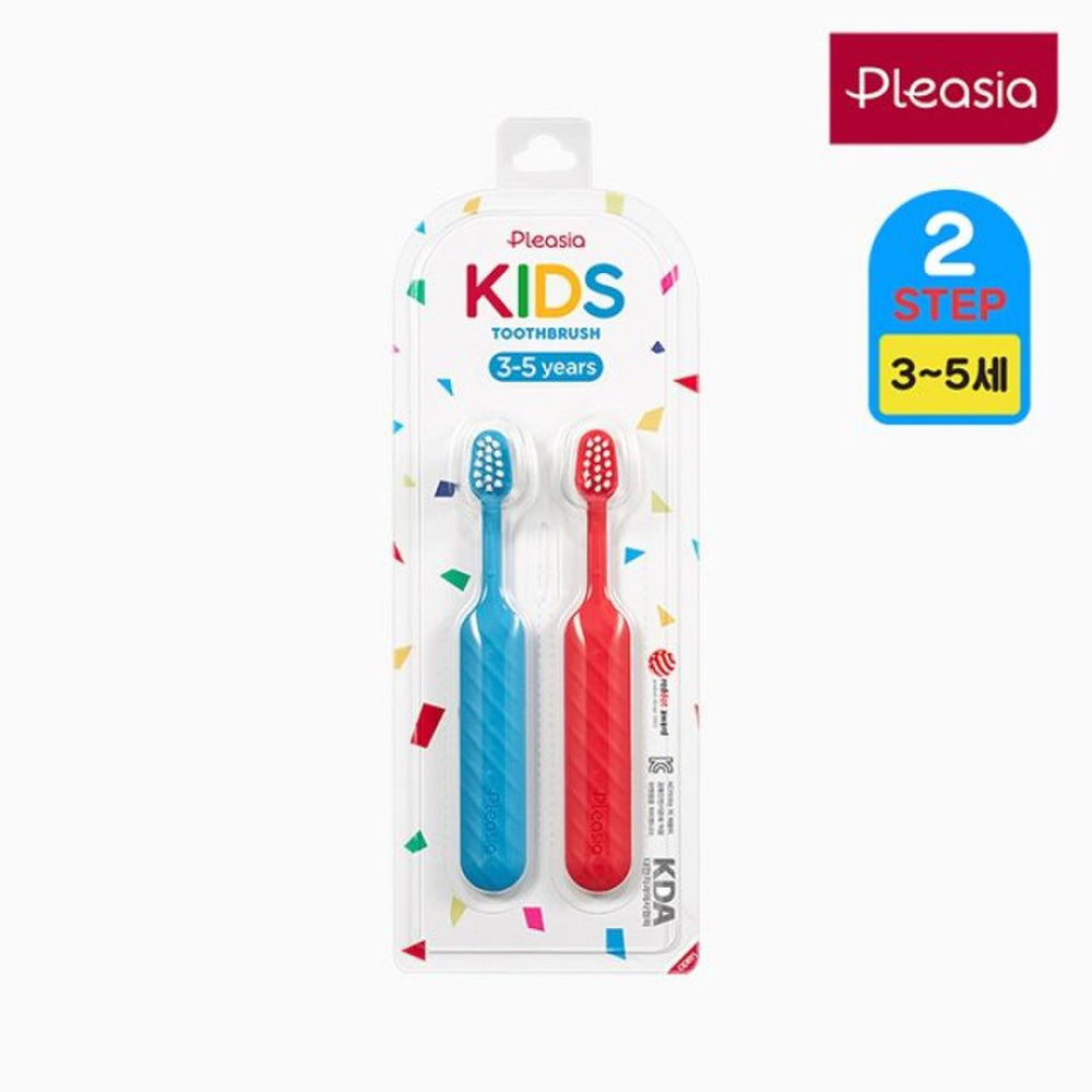 alabuu hair/body/oral toothbrushes Median Plesia Kids Relief 6 Toothbrush Step 2_2pcs