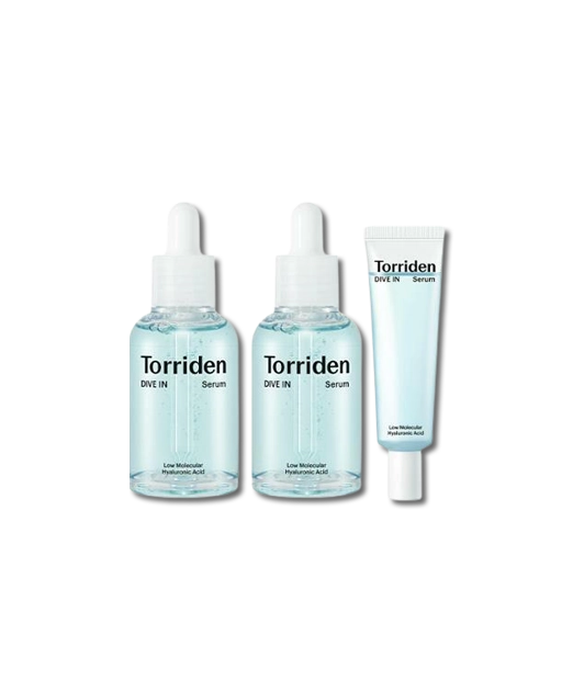 alabuu skincare moisturizer Torriden Dive-In Serum 50mL Double Pack (extra 20mL)